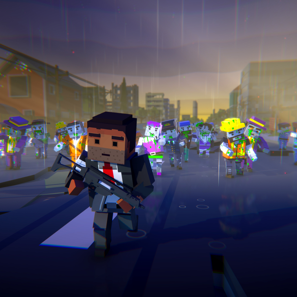 Zombie Blocks: Pixel Shooter Gun