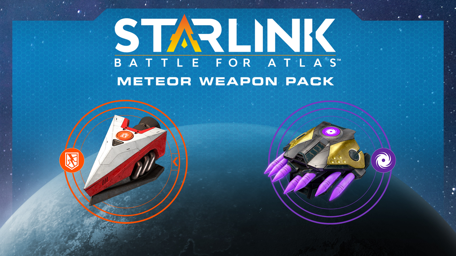 Starlink: Battle for Atlas™ 디지털 메테오 무기 팩