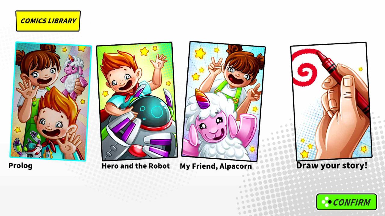 Comic Coloring Book - Complete Edition screenshot 1