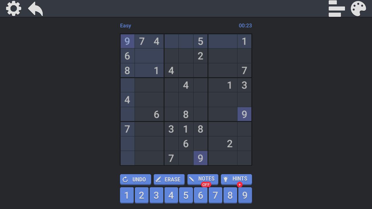 Numbers and Squares screenshot 2