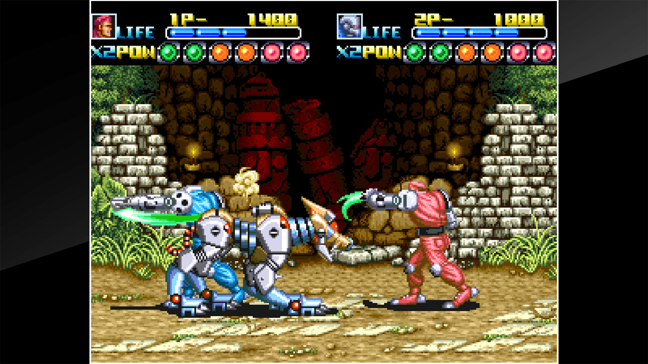 ACA NEOGEO ROBO ARMY screenshot 1