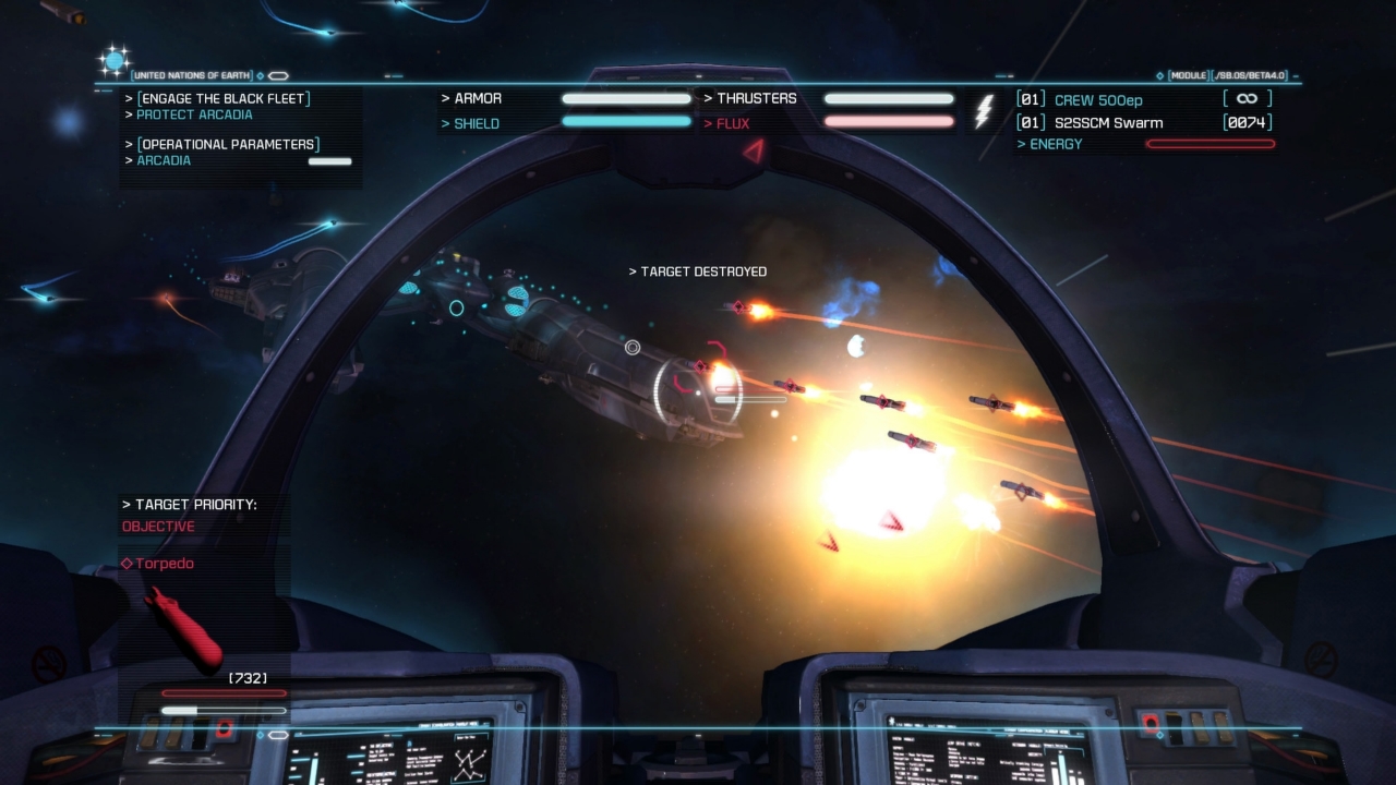 Strike Suit Zero: Director's Cut screenshot 1