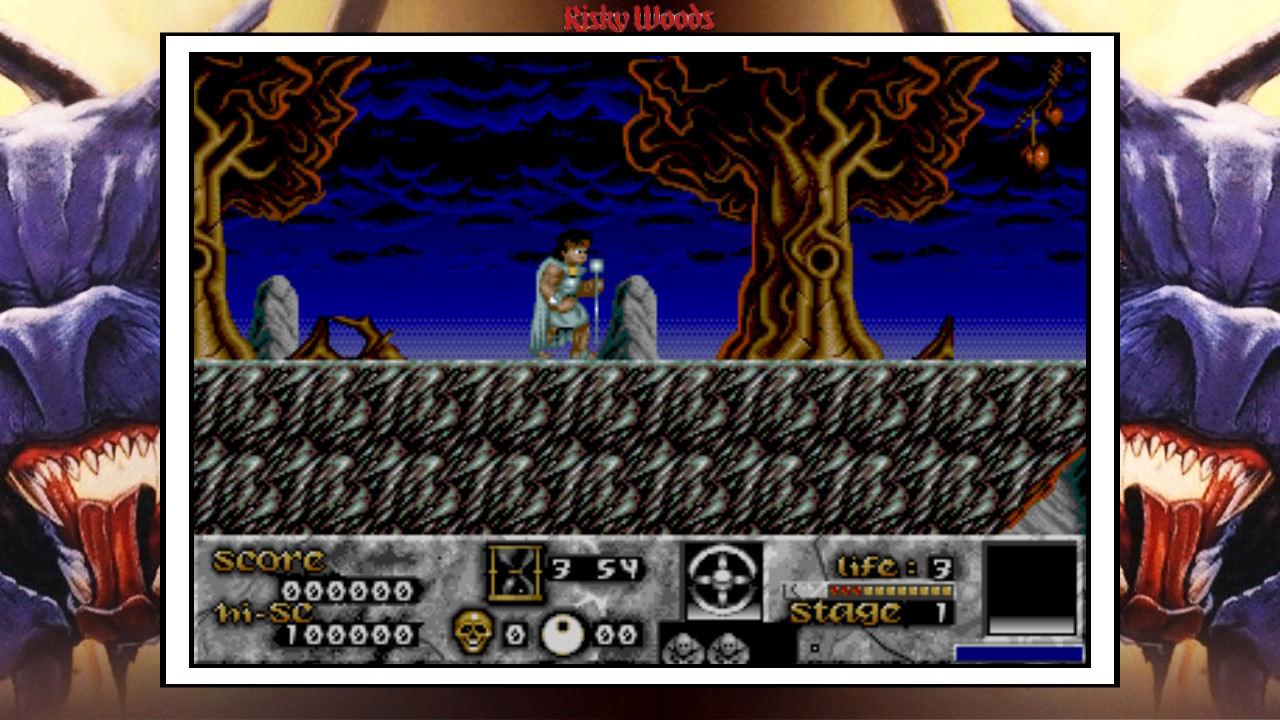 Risky Woods (QUByte Classics) screenshot 2