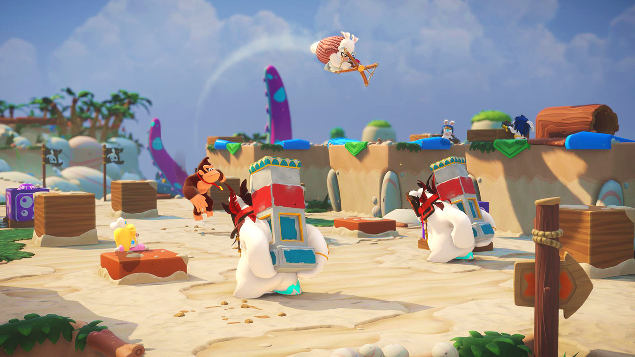 Mario + Rabbids® Kingdom Battle Donkey Kong Adventure screenshot 2