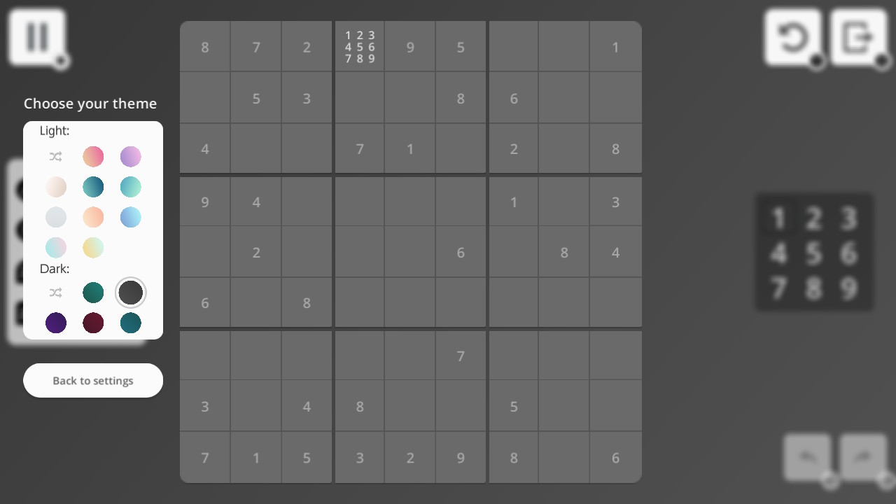 Sudoku Universe screenshot 3