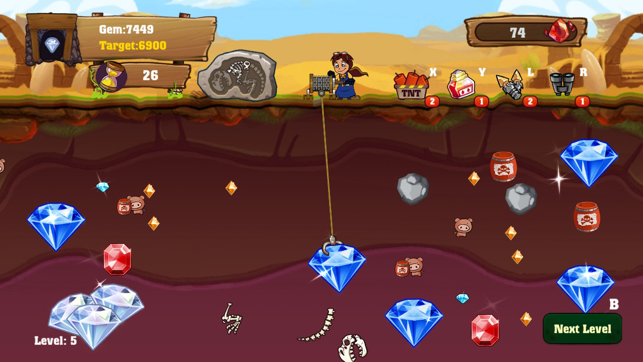 Gem Miner screenshot 2
