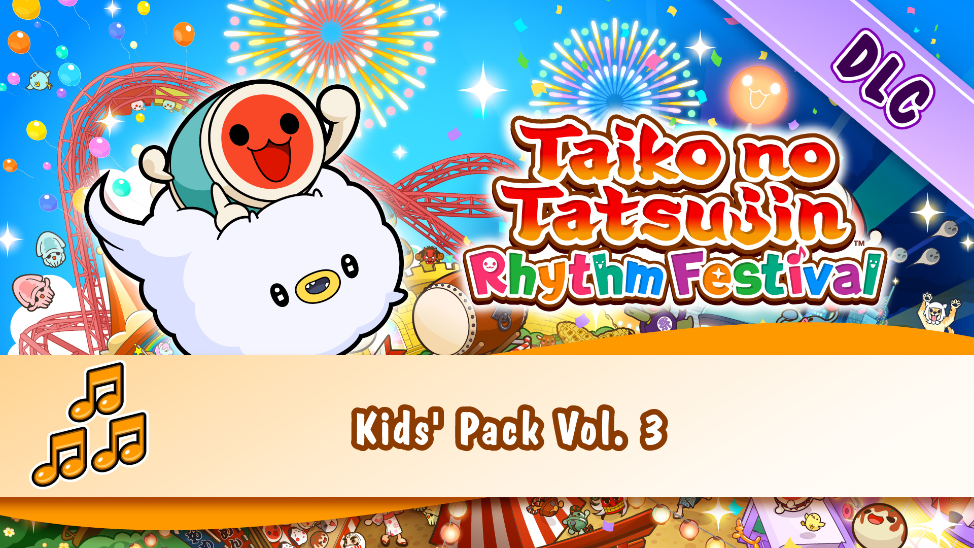 Taiko no Tatsujin: Rhythm Festival - Kids' Pack Vol. 3