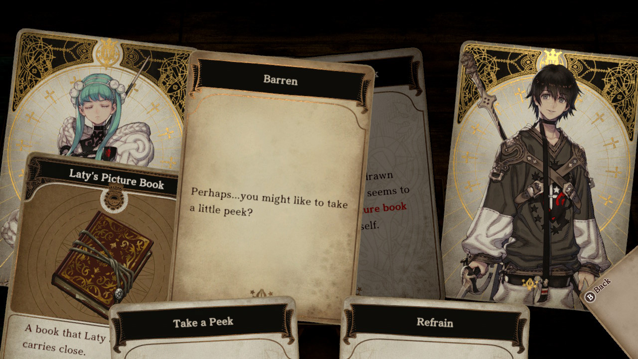 Voice of Cards: The Forsaken Maiden screenshot 2