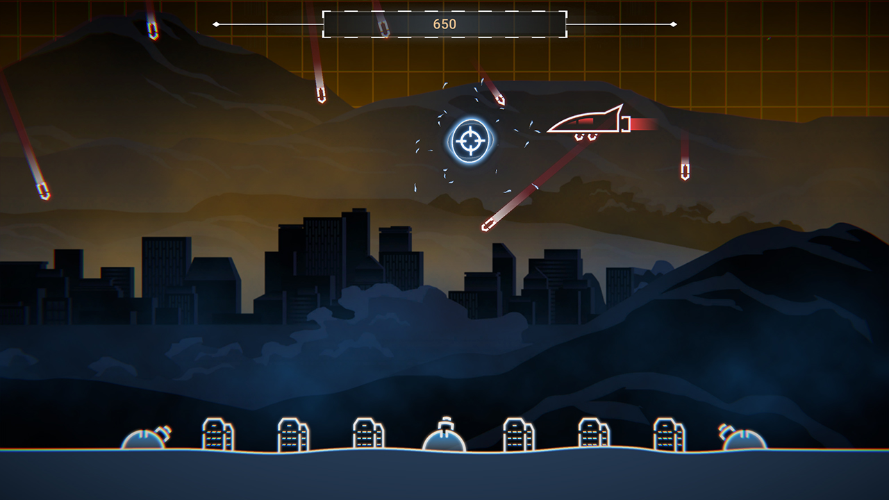 Missile Command: Recharged screenshot 1