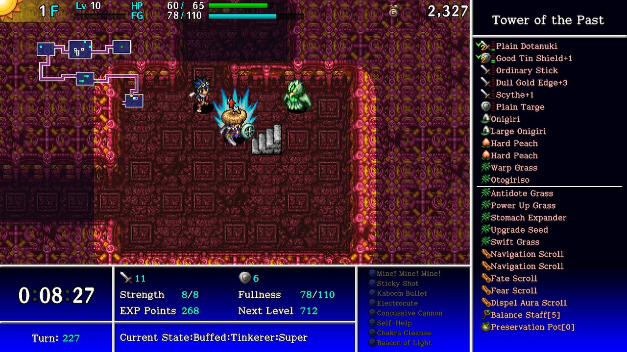 Shiren the Wanderer: The Tower of Fortune and the Dice of Fate screenshot 5