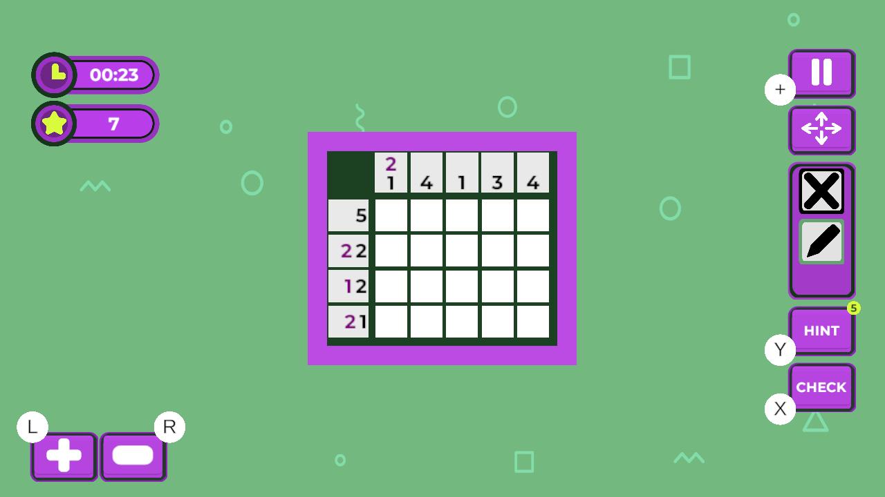 Squares and Numbers screenshot 2