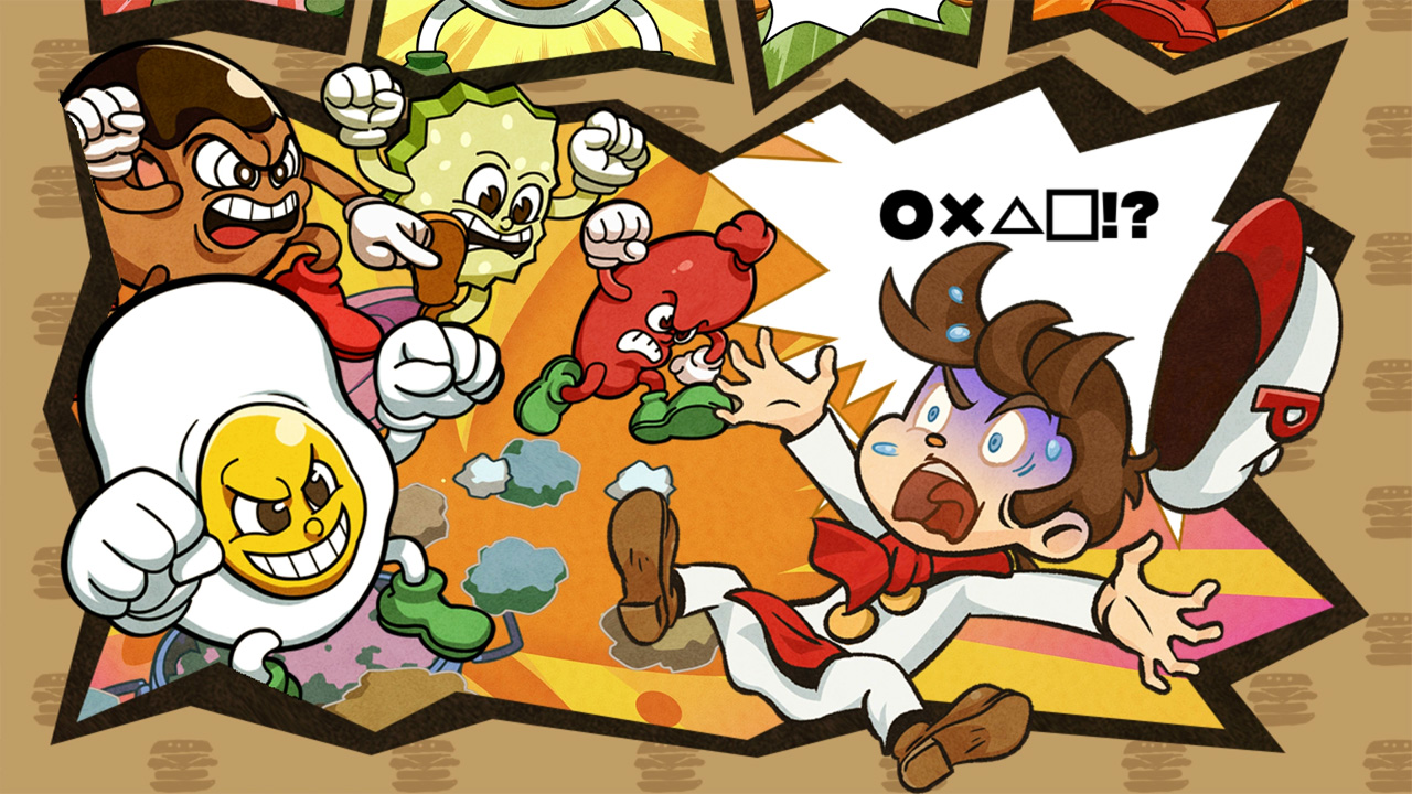 BurgerTime Party! screenshot 2