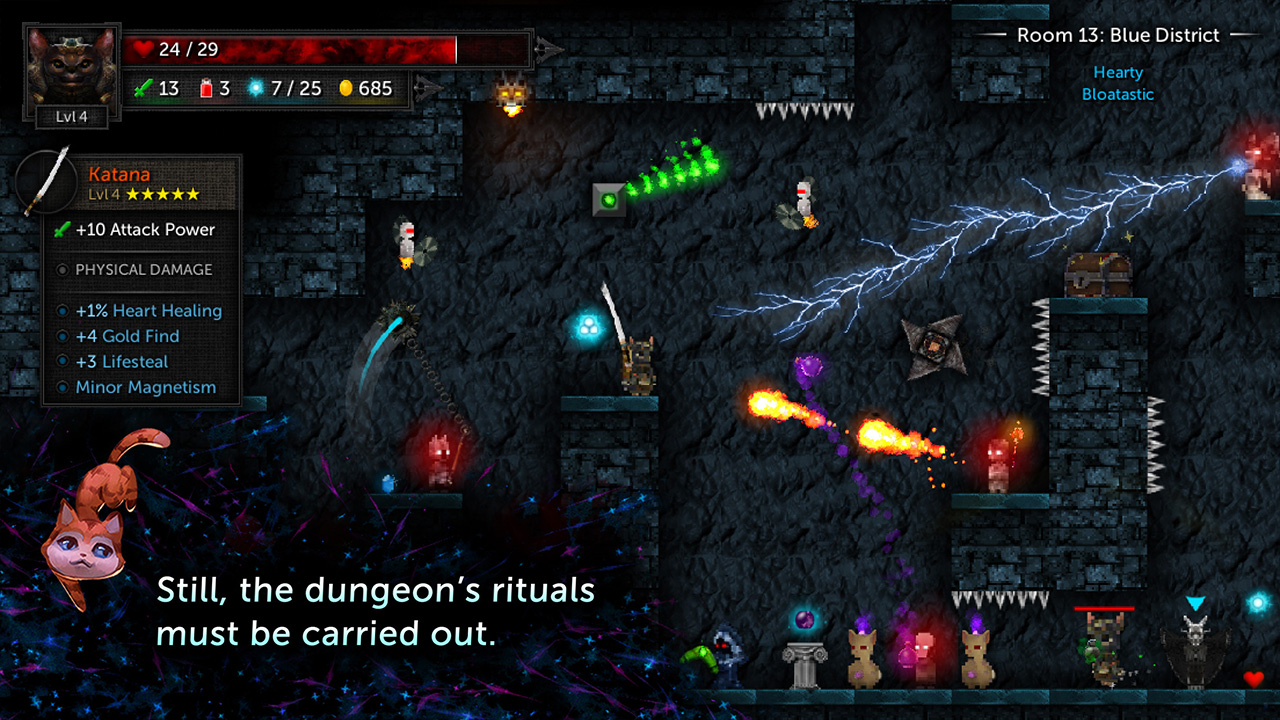 Tallowmere 2: Curse of the Kittens screenshot 2