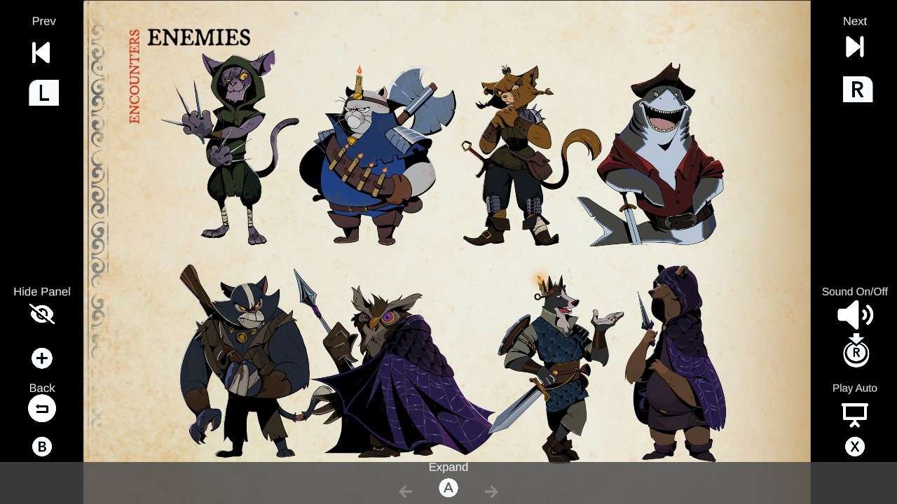 Foretales : Digital Artbook screenshot 4