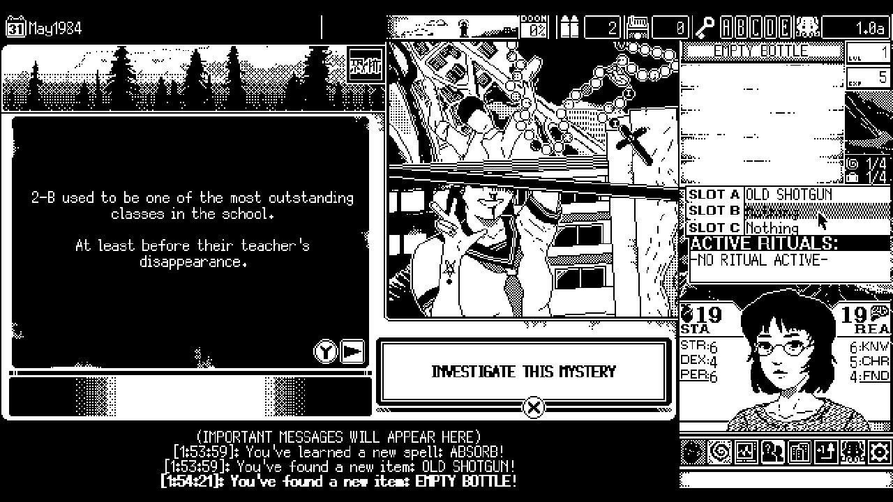 WORLD OF HORROR screenshot 6