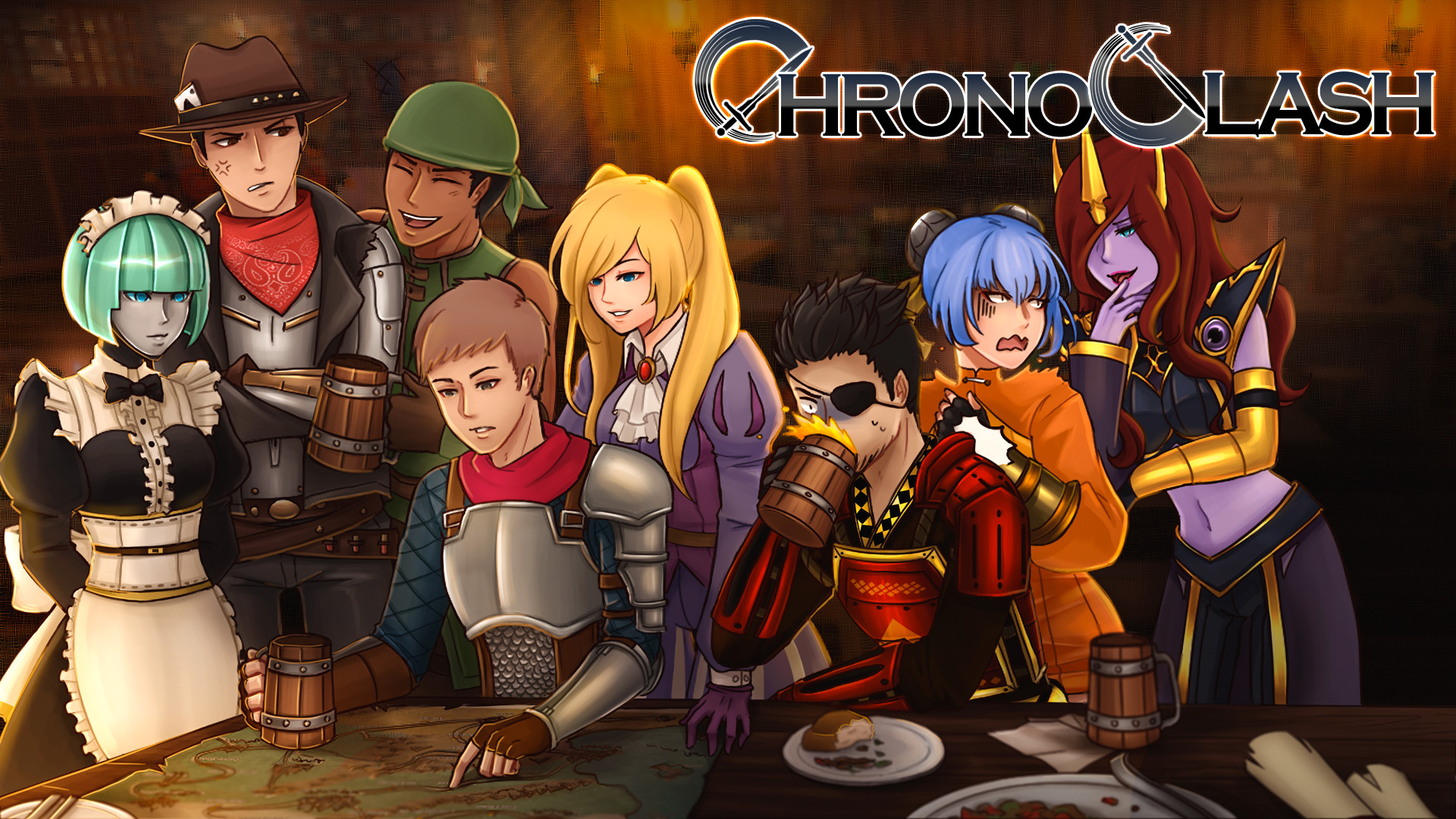 CHRONO CLASH: Fantasy Tactics