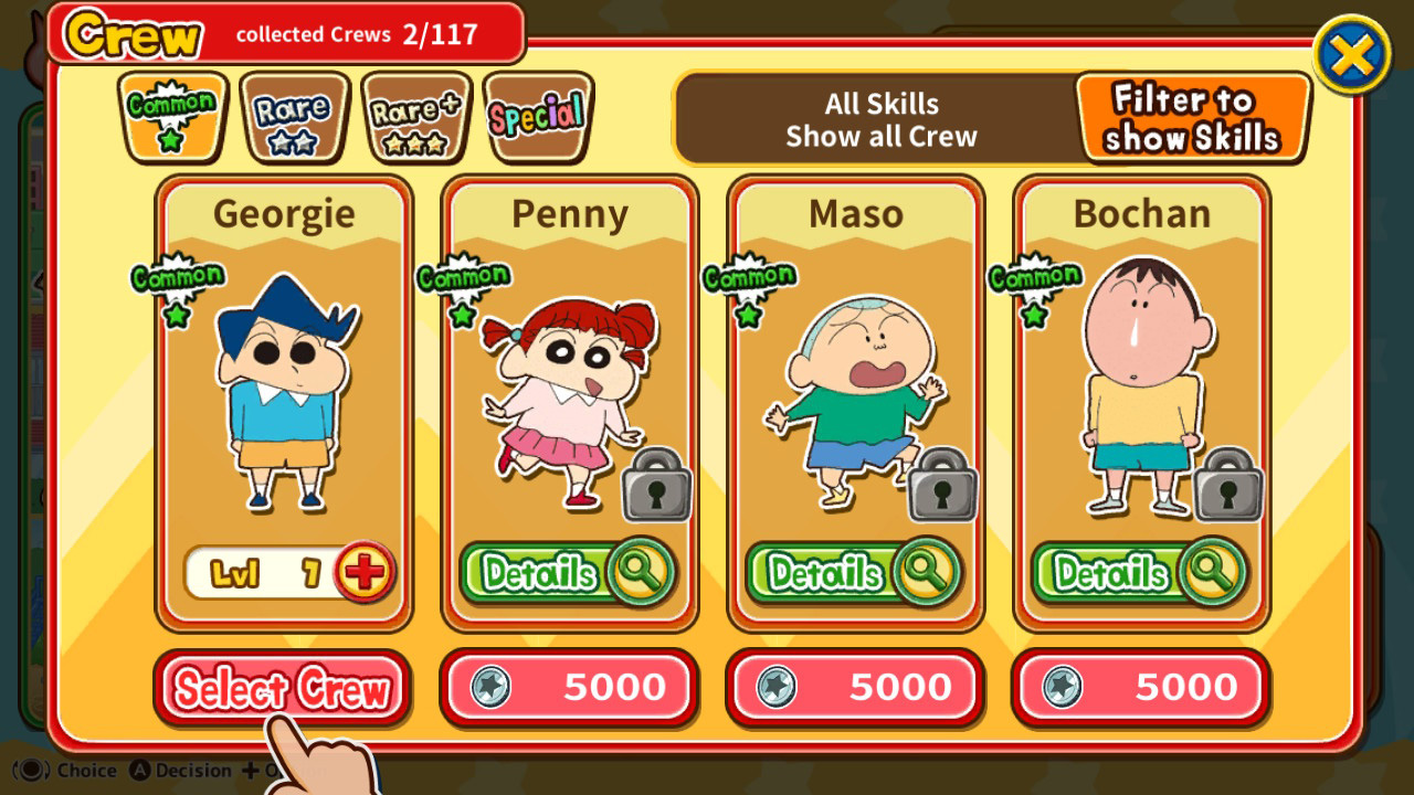 CRAYON SHINCHAN The Storm Called FLAMING KASUKABE RUNNER!! screenshot 4