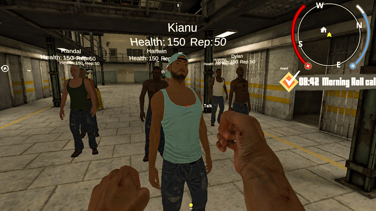 Prison Life Simulator Jail - Gangster Escape Games Scary Architect Battle screenshot 2