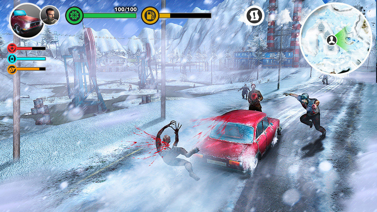 Road Z Survival: The Last Winter screenshot 4