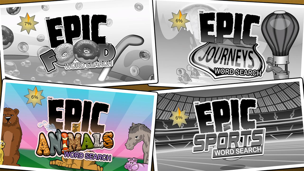 Epic Word Search Collection screenshot 2