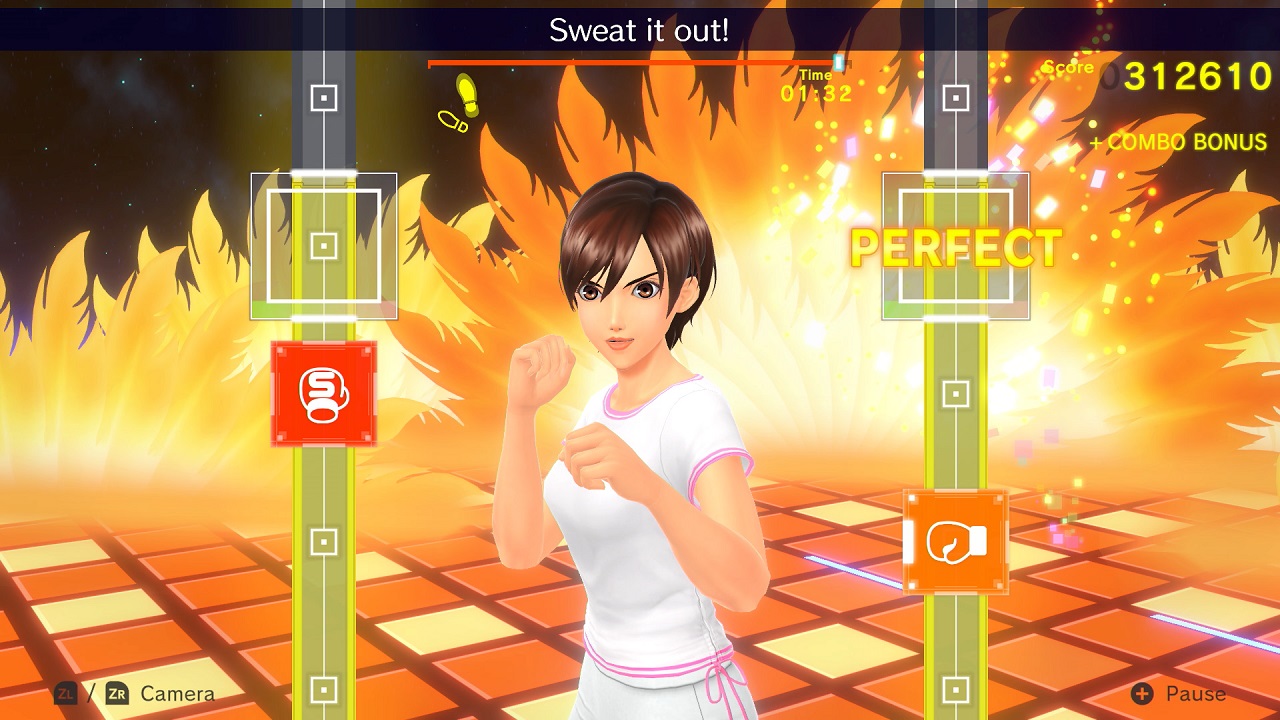 Fitness Boxing 2: Rhythm & Exercise No Mercy intensity: Lin screenshot 1