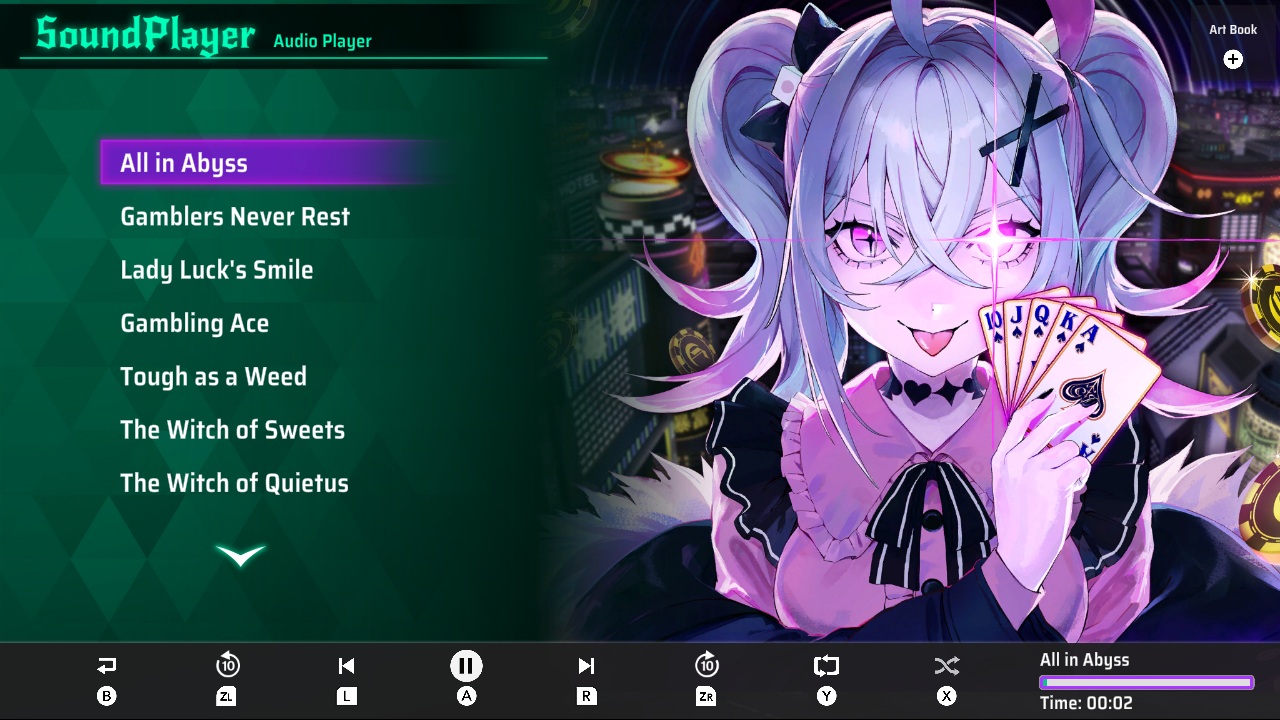 All in Abyss: Judge the Fake OFFICIAL DESIGNWORKS & MUSIC PLAYER screenshot 4