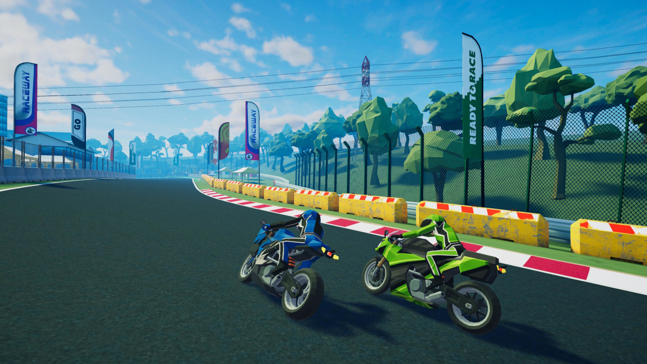 Toon Roads : Superbike screenshot 4