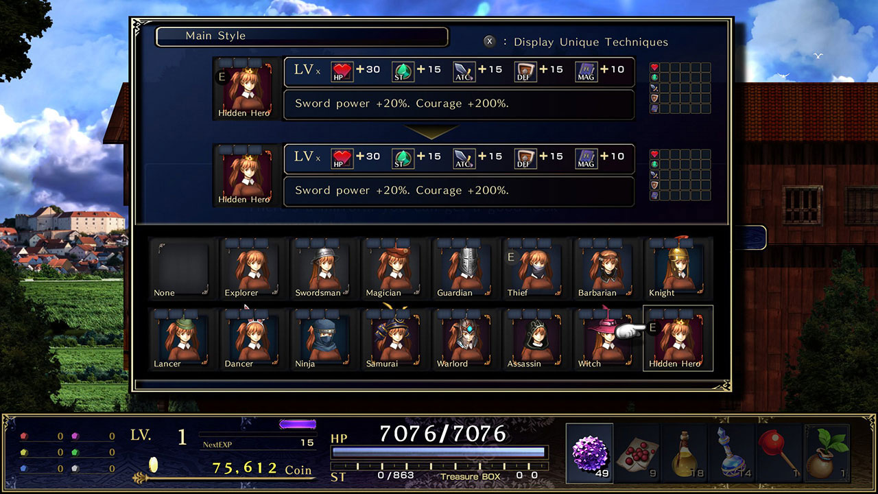 ASTLIBRA Gaiden: The Cave of Phantom Mist screenshot 3