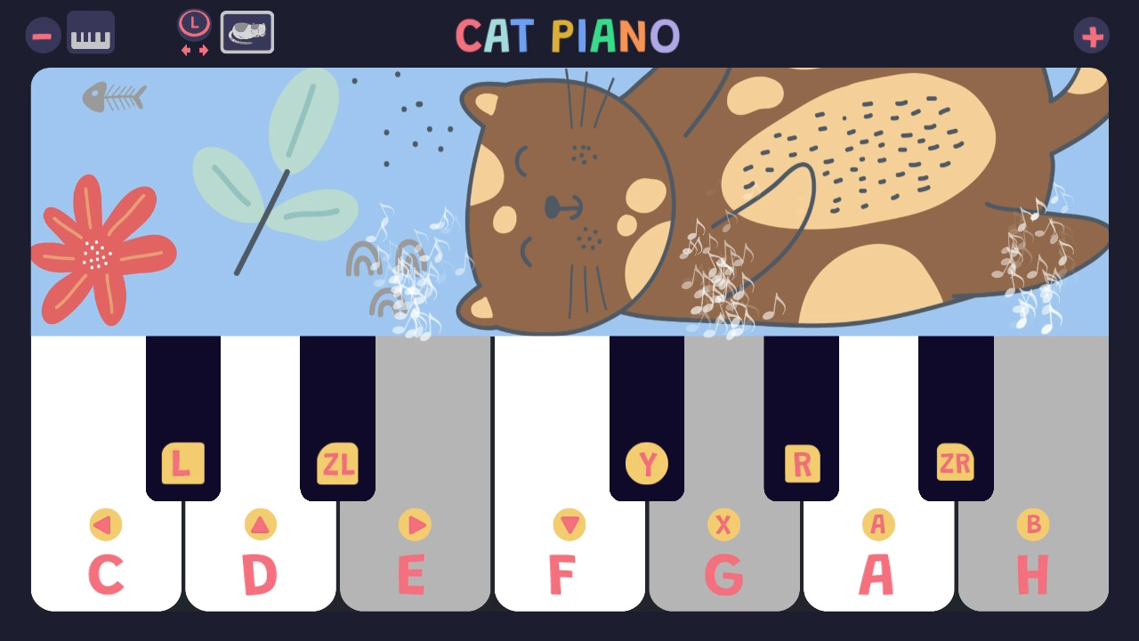 Cat Piano screenshot 2