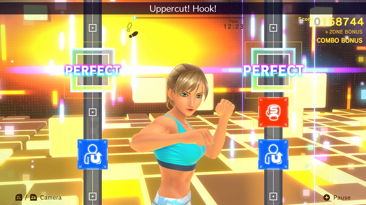 Fitness Boxing 2: Rhythm & Exercise No Mercy intensity: Martina screenshot 2