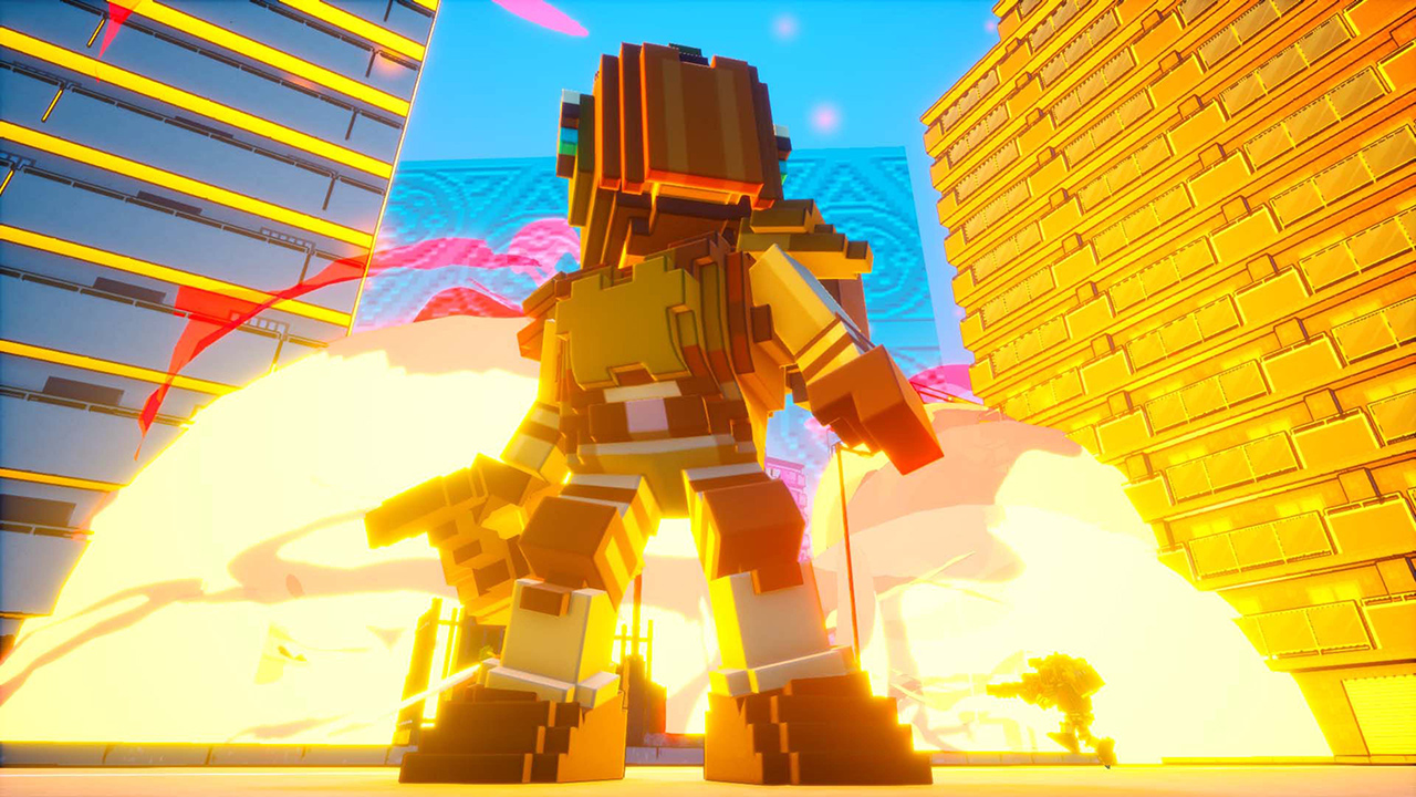 圓滾地球變四方!? 數位方塊地球防衛軍 EARTH DEFENSE FORCE: WORLD BROTHERS screenshot 1