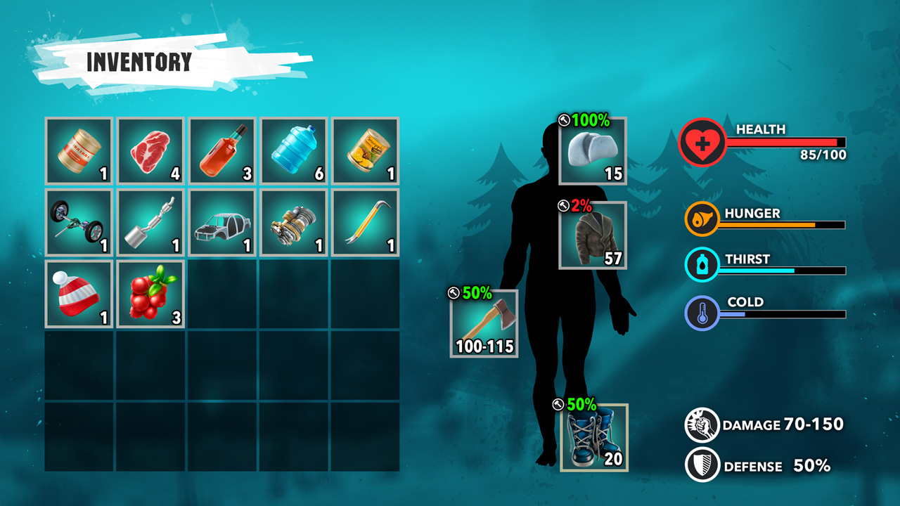 Road Z Survival: The Last Winter screenshot 2