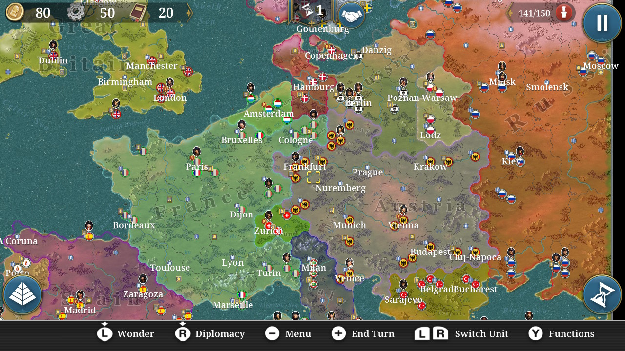 European Conqueror X screenshot 5