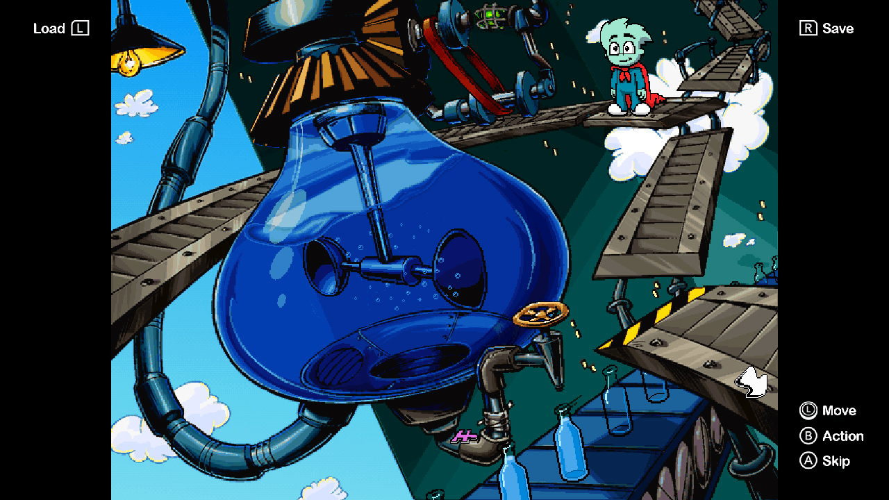 Pajama Sam 2: Thunder And Lightning Aren't So Frightening screenshot 2