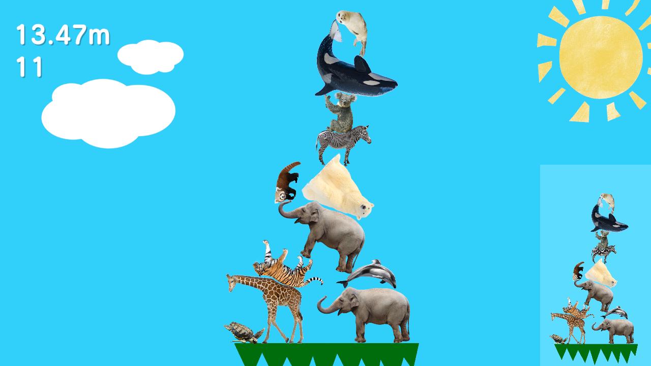 Animal Tower Battle screenshot 3