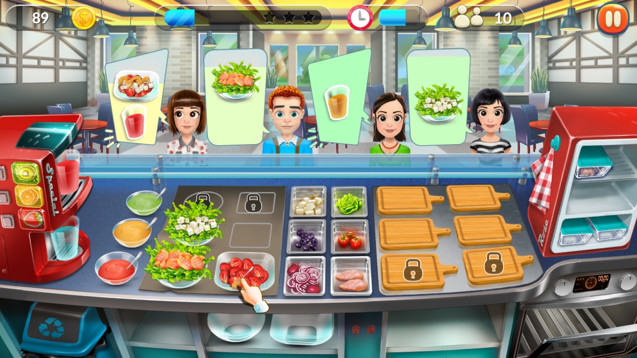 Cooking Tycoons 3: 3 in 1 Bundle screenshot 6