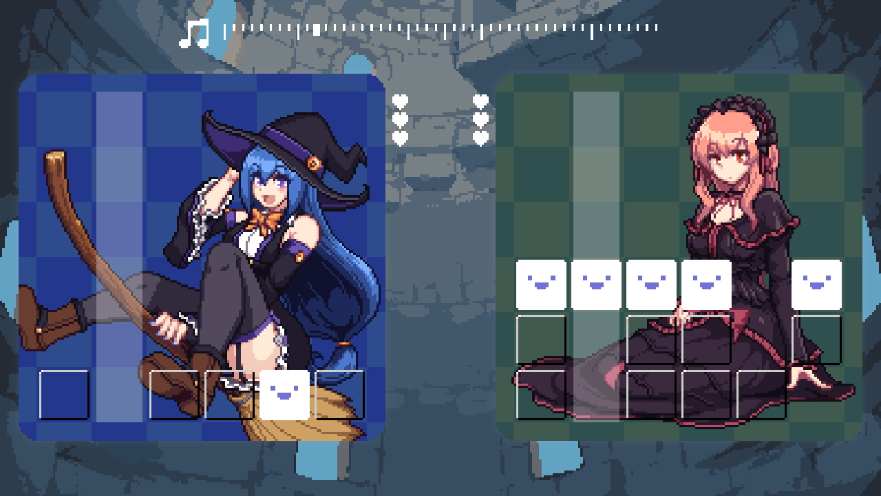 Witch's Rhythm Puzzle screenshot 2