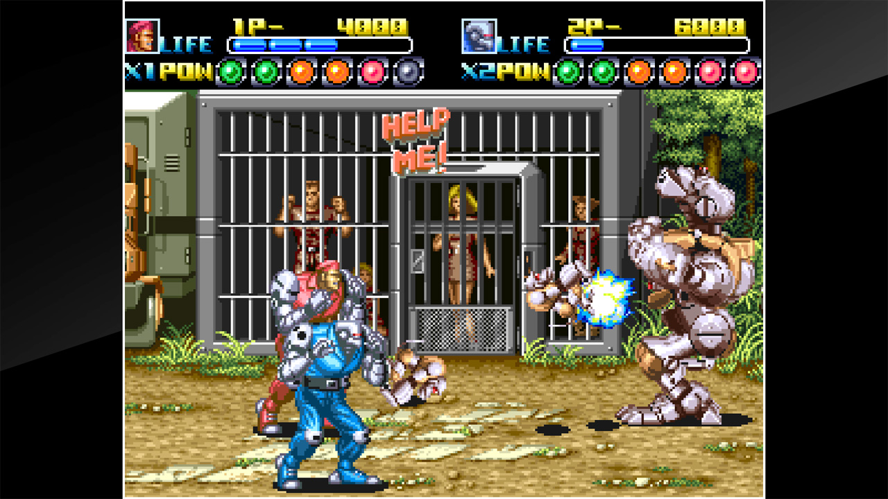 ACA NEOGEO ROBO ARMY screenshot 3