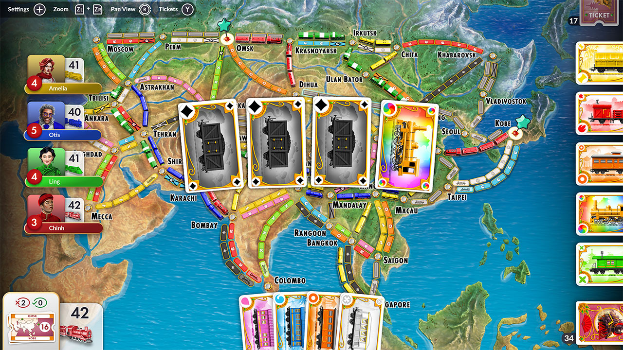 Ticket to Ride: Legendary Asia screenshot 3
