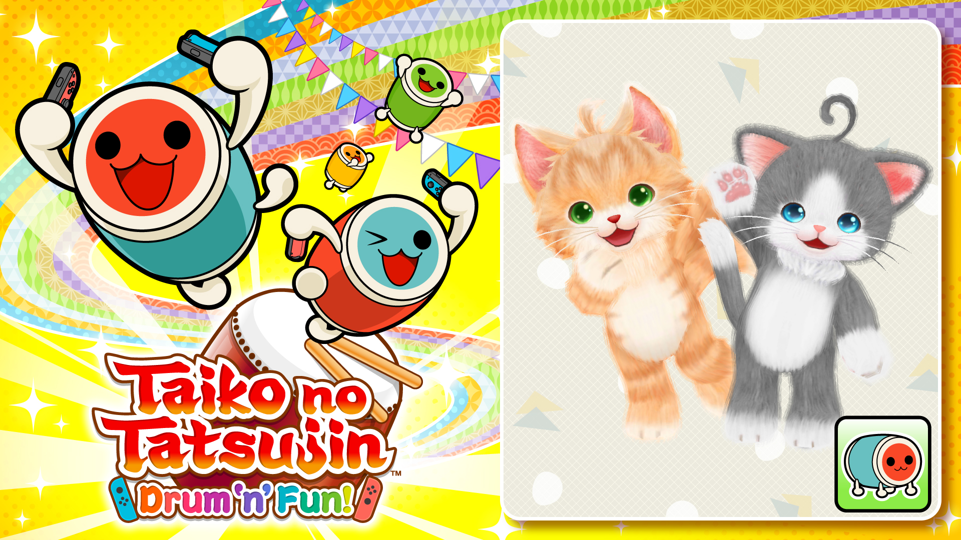 Taiko no Tatsujin: Drum 'n' Fun! NEKOKO & TOMOMO