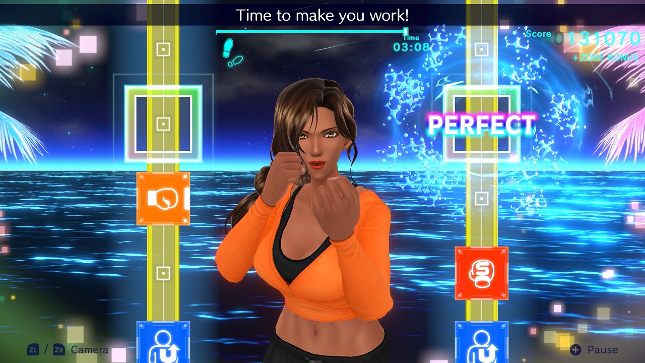 Fitness Boxing 2: Rhythm & Exercise No Mercy intensity: Laura screenshot 1