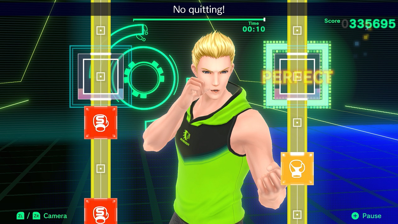 Fitness Boxing 2: Rhythm & Exercise No Mercy intensity: Evan screenshot 1