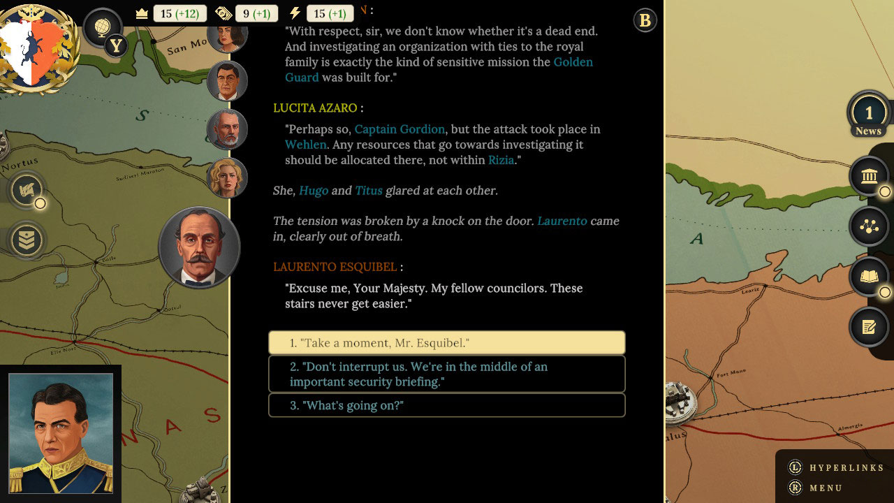 Suzerain: Kingdom of Rizia screenshot 2