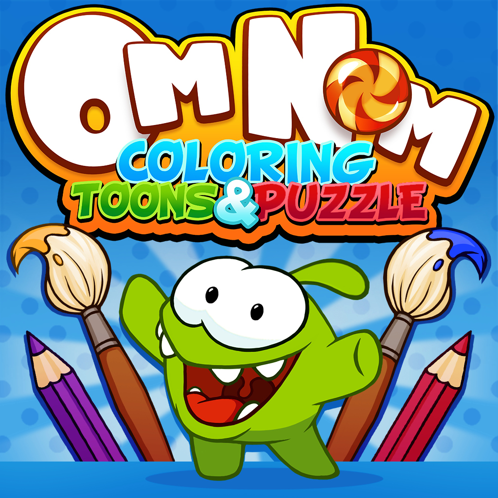 Om Nom: Coloring, Toons & Puzzle