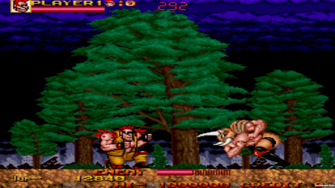 Johnny Turbo's Arcade: Two Crude Dudes screenshot 1