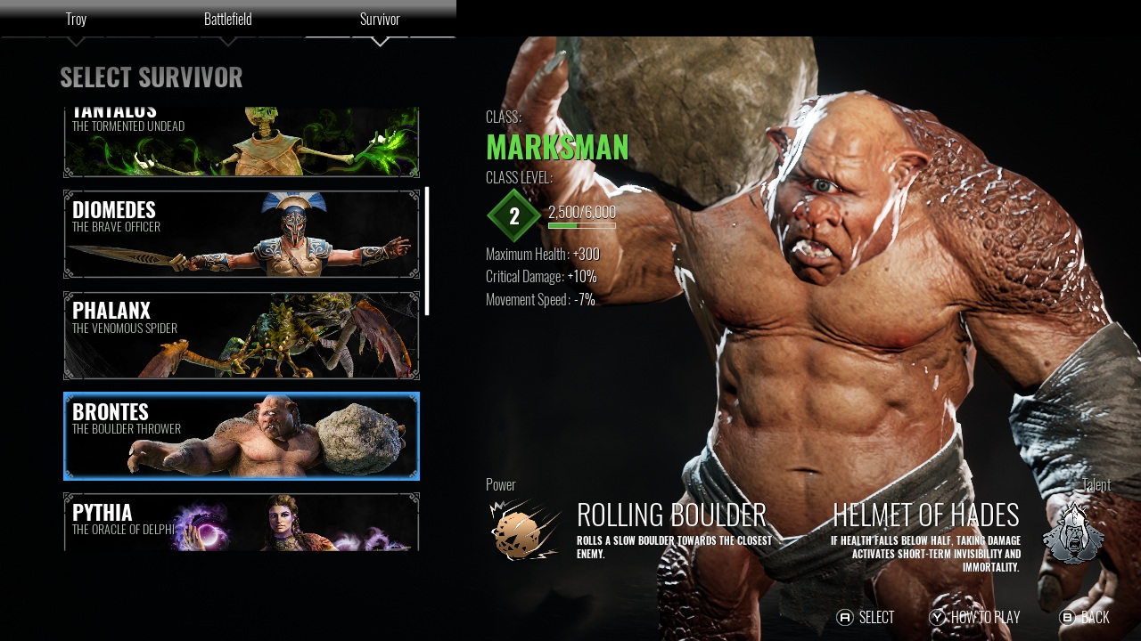 Achilles: Survivor screenshot 3